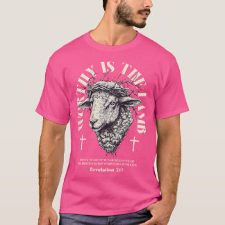 T-shirt L'Agneau Vaut La Peine - Verset Biblique - Apocaly