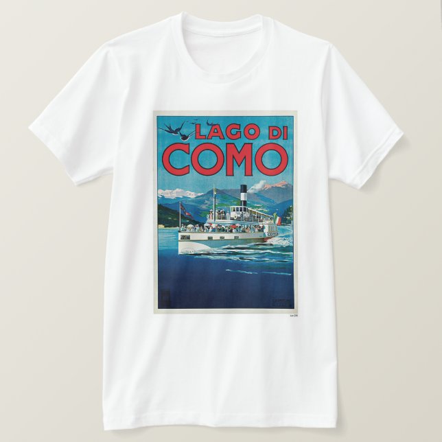 T-shirt Lago di Como (Design devant)