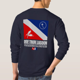 T-shirt Lagon de Truk de plongée