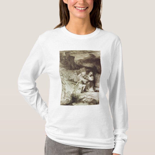 T-shirt L'agonie dans le jardin (Devant)