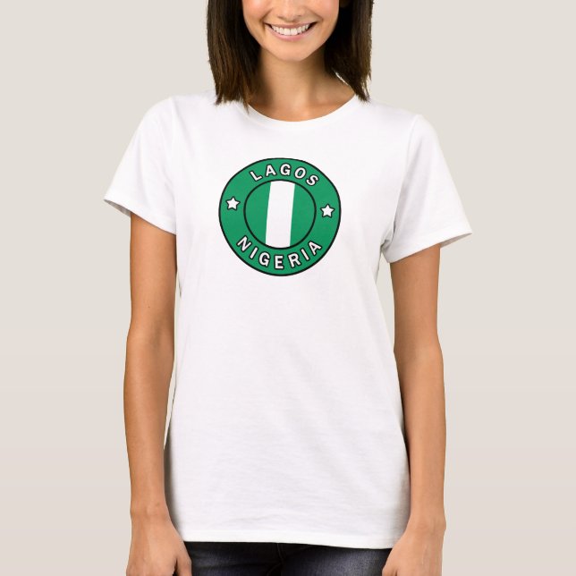 T-shirt Lagos Nigeria (Devant)