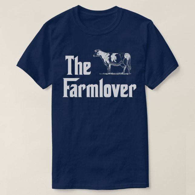 T-shirt L'agriculteur Funny Vaches de ferme fermier Humour (Design devant)