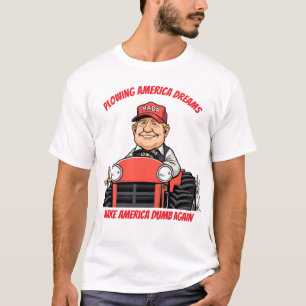 T-shirt L'agriculteur Trump fait briller les rêves américa