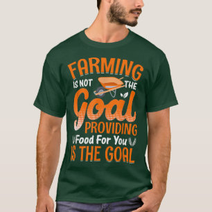 T-shirt L'agriculture n'est pas l'objectif drôle Fermier T