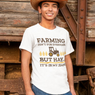 T-shirt L'agriculture n'est pas pour tout le monde