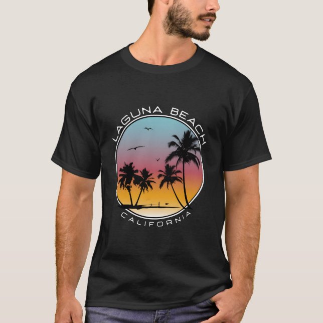 T-shirt Laguna Beach Californie (Devant)