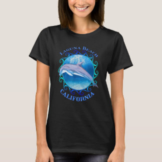 T-shirt Laguna Beach Californie Vacances Souvenir Dauphin
