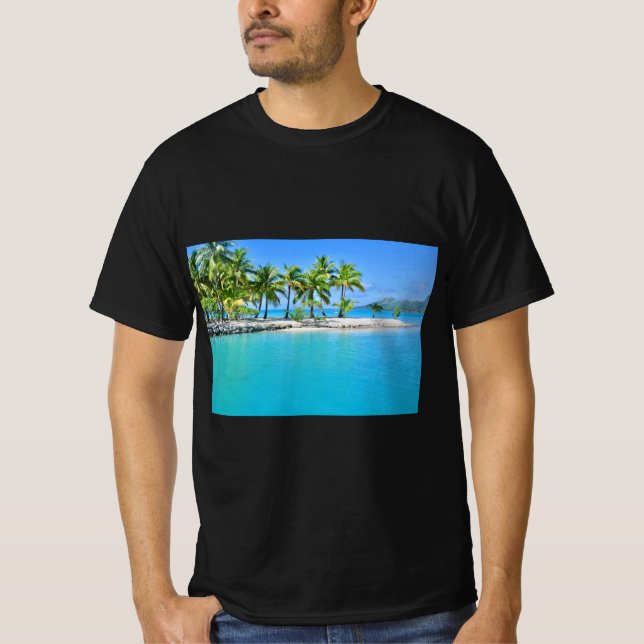 T-shirt Lagune Bora Bora (Devant)