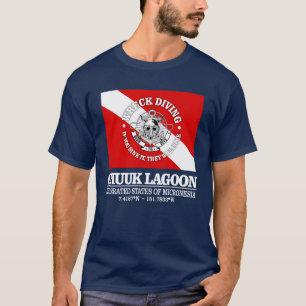 T-shirt Lagune de Chuuk (meilleures épaves)
