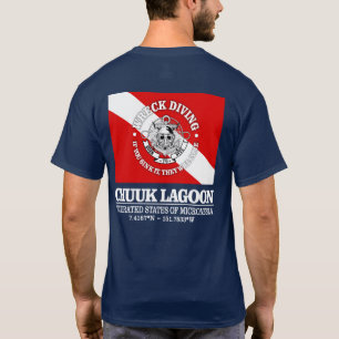 T-shirt Lagune de Chuuk (meilleures épaves)