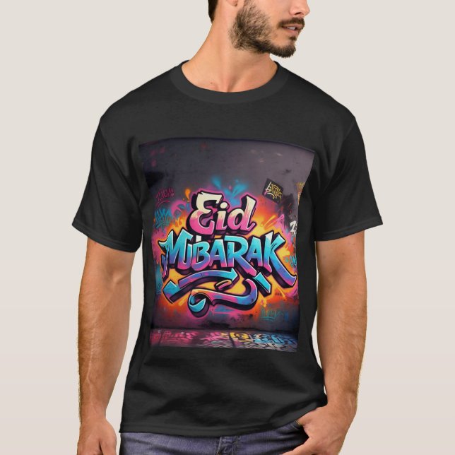 T-shirt L'Aïd el-Moubarak, un festival de graffitis (Devant)