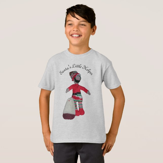 T-Shirt - L'aide de Père Noël (Devant entier)