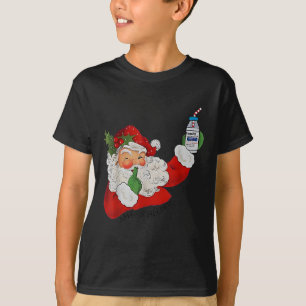 T-shirt L'aide de Santa Icu Crna Pharmacien Infirmière Pro
