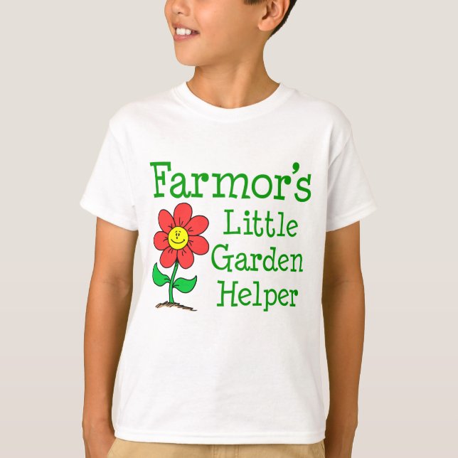 T-shirt L'aide du petit jardin de l'agriculteur (Devant)