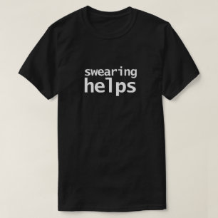 T-shirt L'aide jurons sarcastiques drôles