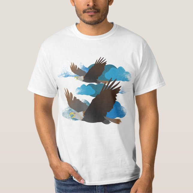 T-shirt l'aigle (Devant)