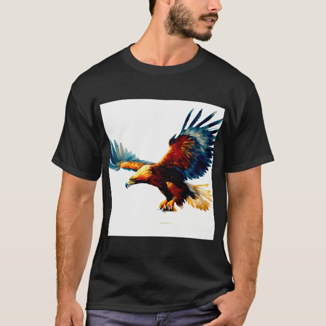 T-shirt L'Aigle royal#5 (Devant)
