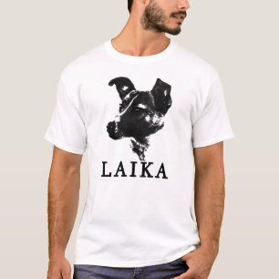 T-shirt Laika le chien spatial communiste