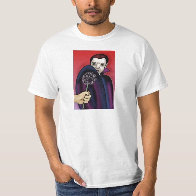 T-shirt L'ail se débarrasse de la bouchée du vampire (Devant)