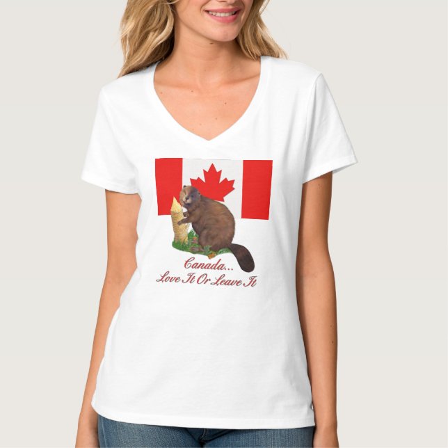 T-shirt L'aimer ou le laisser (Devant)