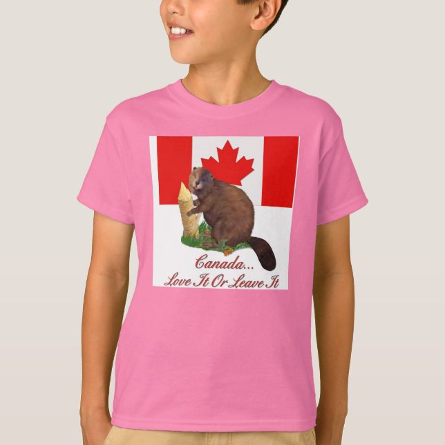 T-shirt L'aimer ou le laisser (Devant)