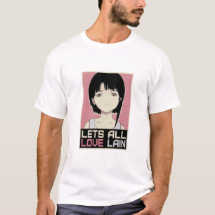 T-SHIRT LAIN IWAKURA - LETS ALL LOVE LAIN