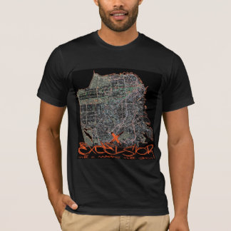 T-shirt Laine de bois de San Francisco