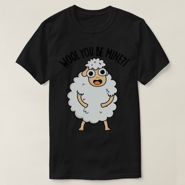 T-shirt Laine Tu Es À Moi Drôle Mouton Pun 1 (Design devant)