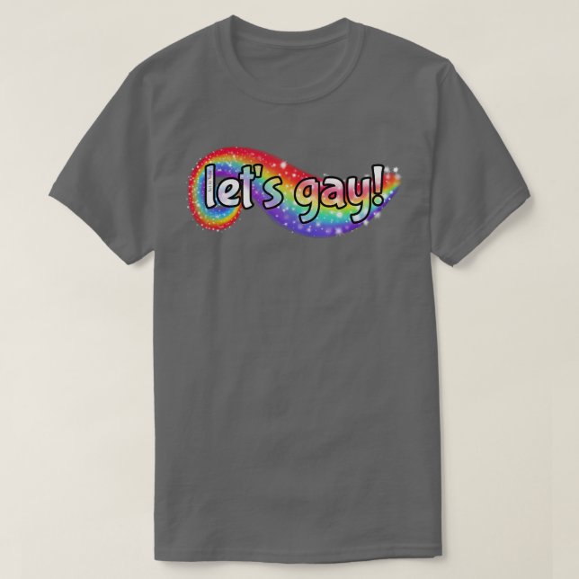 T-shirt Laisse Gay (Design devant)