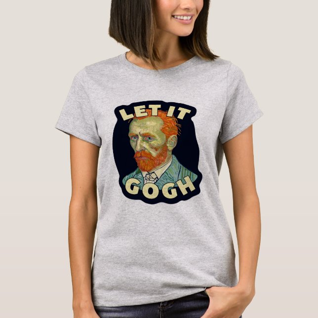 T-shirt Laisse-Le Gogh Vincent Van Gogh (Devant)