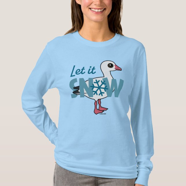 T-shirt Laisse-le neiger ! (Devant)