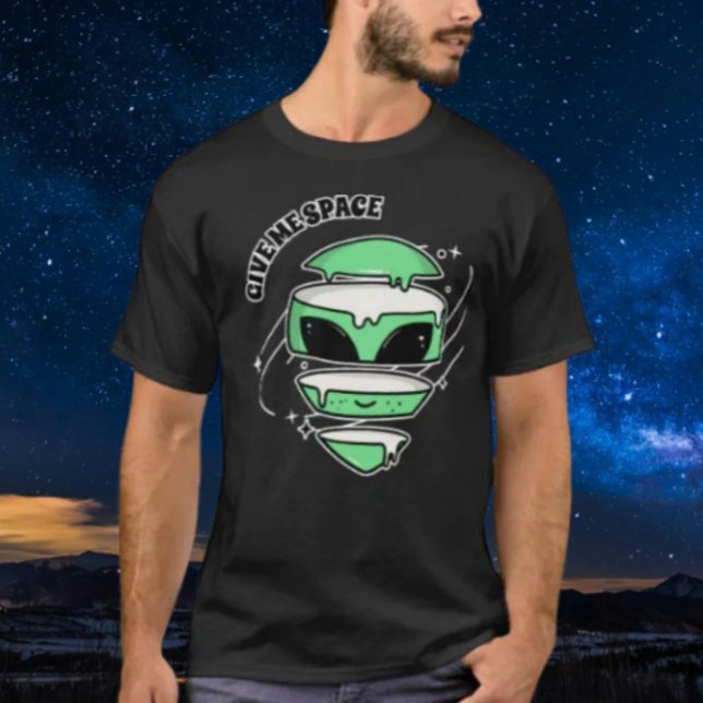 T-shirt Laisse-moi de l'espace (Créateur téléchargé)