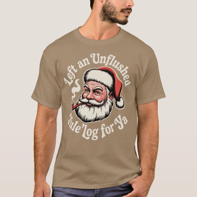 T-shirt Laissé un Yule non vidé pour Ya (Devant)