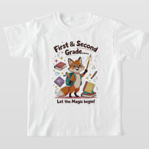 T-shirt Laisser la magie commencer - première et deuxième
