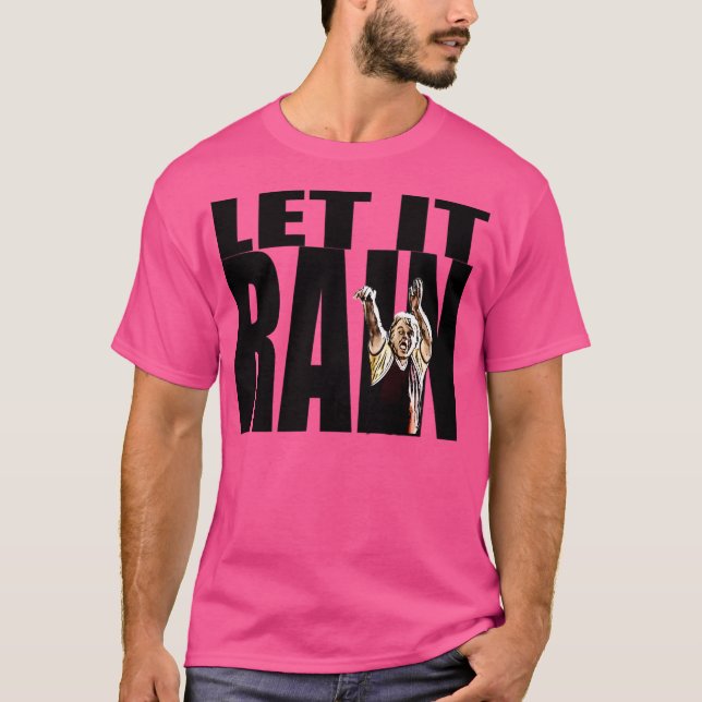 T-shirt Laisser la pluie (Devant)
