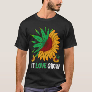 T-shirt Laisser l'amour grandir jardin Ager Garden