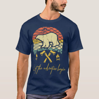 T-shirt Laisser l'aventure commencer 1