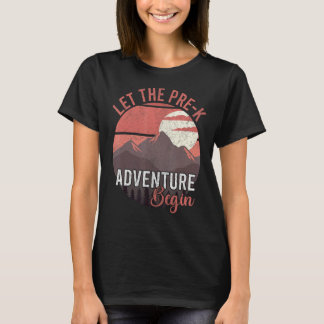 T-shirt Laisser L'Aventure Commencer Toddler Premier Jour
