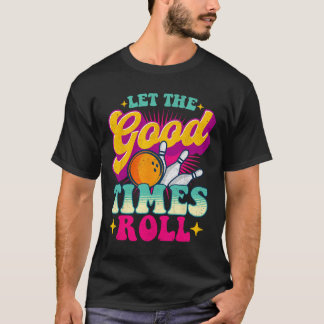 T-shirt Laisser Le Bon Temps Roll - Bowling Bowler
