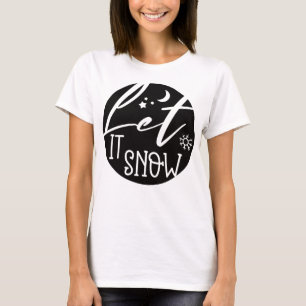 T-shirt Laisser neiger