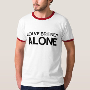 T-shirt Laissez Britney seul