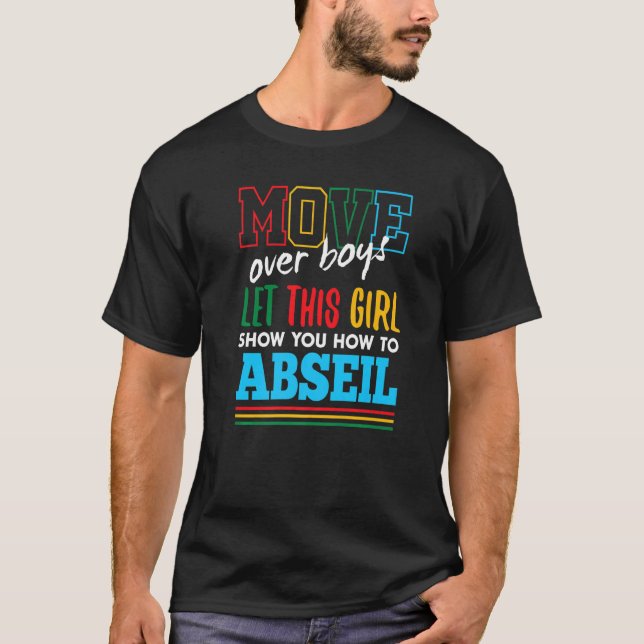 T-shirt Laissez Cette Fille Vous Montrer Comment Abrappel  (Devant)