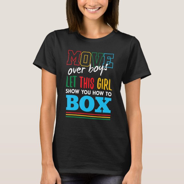 T-shirt Laissez Cette Fille Vous Montrer Comment Encadrer  (Devant)