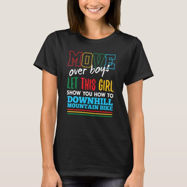 T-shirt Laissez cette fille vous montrer comment faire du  (Devant)