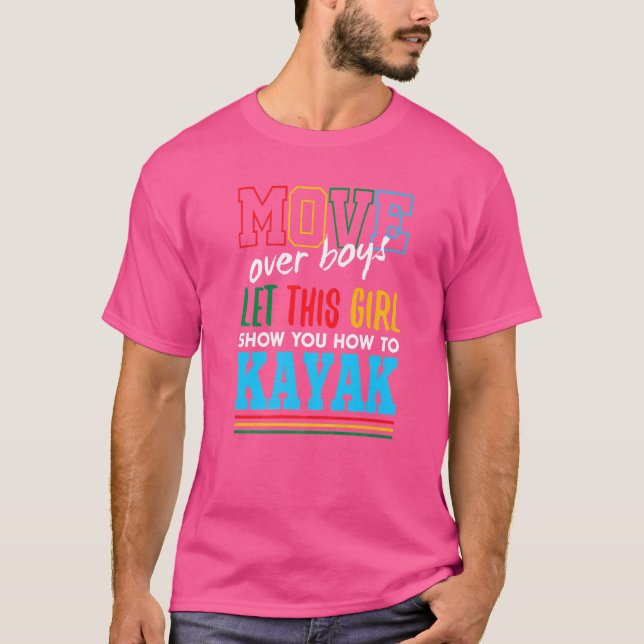 T-shirt Laissez cette fille vous montrer comment faire du  (Devant)