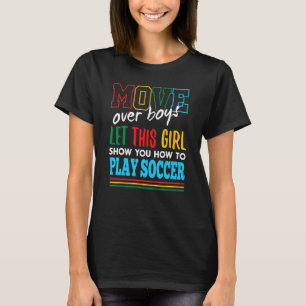 T-shirt Laissez Cette Fille Vous Montrer Comment Jouer Au
