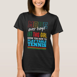 T-shirt Laissez Cette Fille Vous Montrer Comment Jouer Au