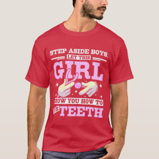 T-shirt Laissez cette fille vous montrer comment réparer l