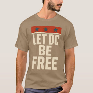 T-SHIRT LAISSEZ DC ÊTRE LIBRE