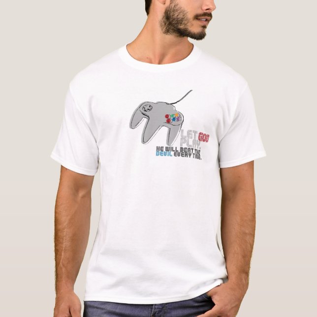 T-shirt Laissez Dieu jouer - les psaumes 3 (Devant)